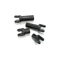 Pótalkatrész RC modellautókhoz Traxxas Nitro 1:8: teleszkópos központi tengelyek (P+Z)