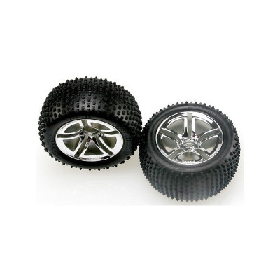 Kolo zadní Off-Road 2.8", stříbrný disk (2)