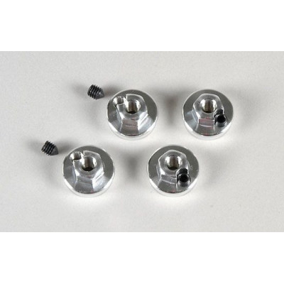 Matky kol M6, s zámkem, 4 ks.