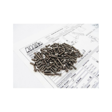 B6.1 a B6.D titanová sada šroubů (89 ks.)