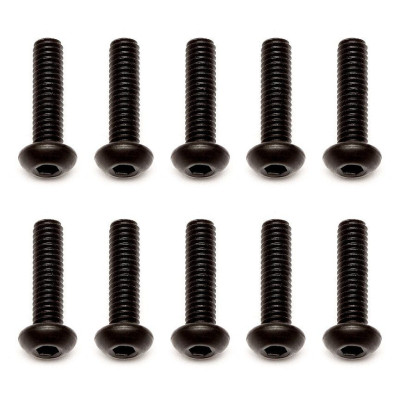 Šroub M2,4x8mm s imbusouvou půlkulatou hlavou, 10ks.