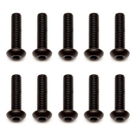 Šroub M2,4x8mm s imbusouvou půlkulatou hlavou, 10ks.