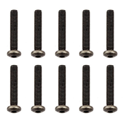 Šrouby, M2,5x14mm s půlkulatou imbusouvou hlavou