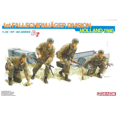 ModelKit figurky 6276 - 1st FALLSCHIRMJÄGER DIVISION (HOLLAND 1940) (GEN2) (1:35)