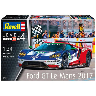 Plastic ModelKit auto 07041 - Ford GT Le Mans 2017 (1:24)