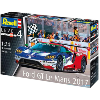 Plastic ModelKit auto 07041 - Ford GT Le Mans 2017 (1:24)