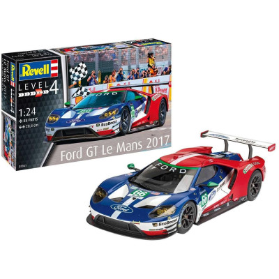Plastic ModelKit auto 07041 - Ford GT Le Mans 2017 (1:24)