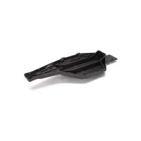 Pótalkatrész RC modellautókhoz Traxxas Slash 1:10 RTR: fő alváz LCG fekete.