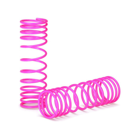 Traxxas - pružina předních tlumičů progresivní růžová (2)