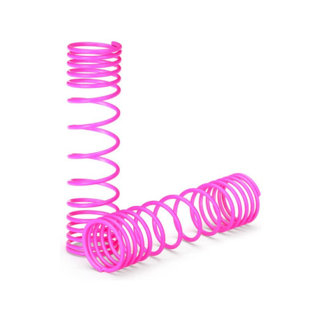 Traxxas - pružina zadních tlumičů progresivní růžová (2)