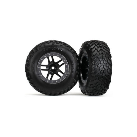 Kolo univ. 2.2/3.0" SCT Split-Spoke černé, S1 TSM