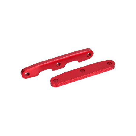 Traxxas - přepážka šasi hliníková červená (P+Z)