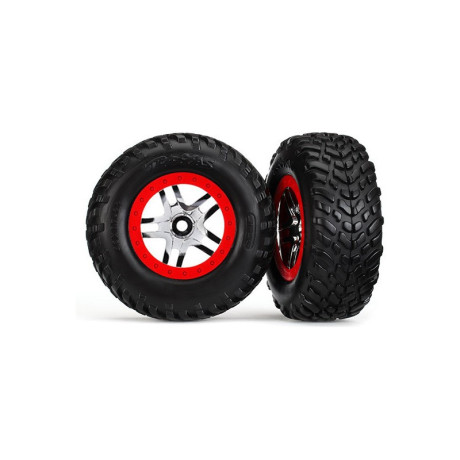 Kolo univ. 2.2/3.0" SCT Split-Spoke červené, S1 TSM (2)