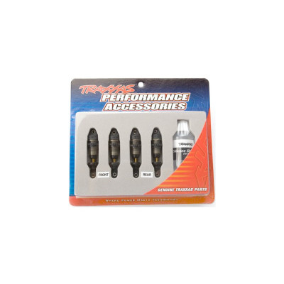 Traxxas - tlumič GTR hliník/teflon/TiN (4)