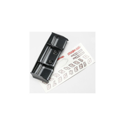 E-Revo 1:16 - křídlo uhlík, samolepky