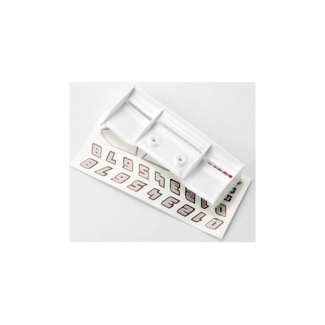 E-Revo 1:16 - křídlo bílé, samolepky