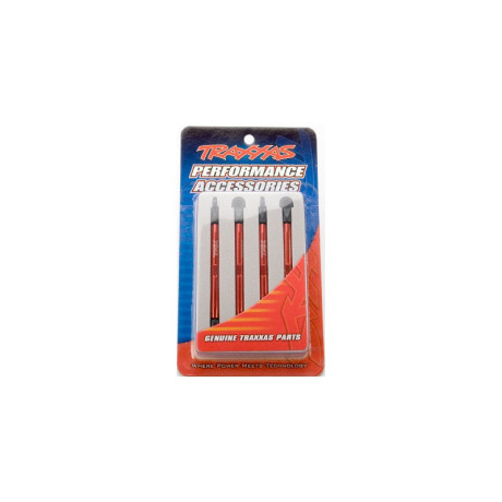 Traxxas - hliníkové táhlo závěsu červené (4)