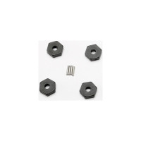 Műanyag kerékagy csapokkal Traxxas 1:16-os RC autó modellekhez.