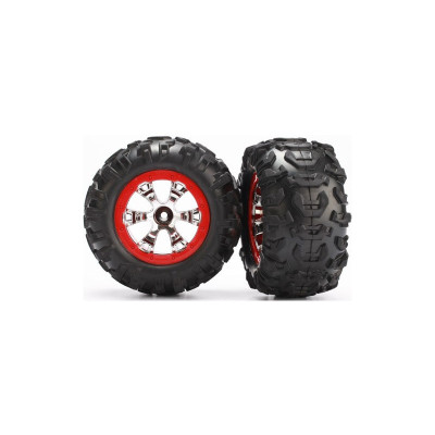 Kolo univ. Canyon 2.2", chromově červený disk (2)