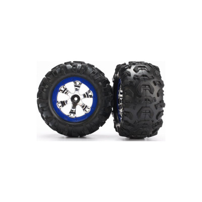 Kolo univ. Canyon 2.2", chromově modrý disk (2)