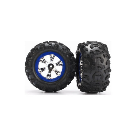 Kolo univ. Canyon 2.2", chromově modrý disk (2)