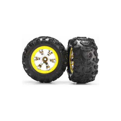 Kolo univ. Canyon 2.2", chromově žlutý disk (2)