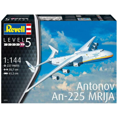 Plastic ModelKit letadlo 04958 - Antonov An-225 Mrija (1:144)