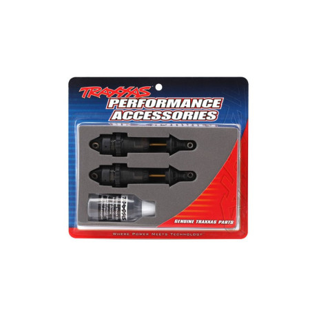 Traxxas - tlumič GTR long hliník/teflon/TiN (2)
