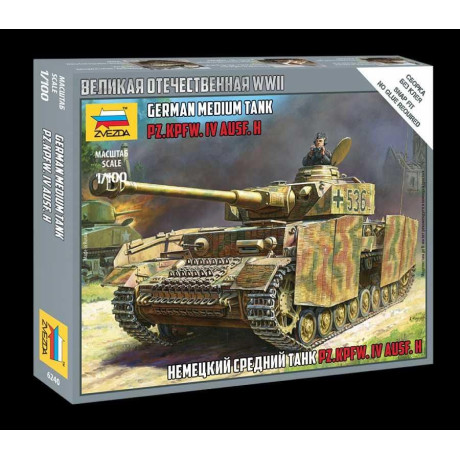 Model Kit tank 6240 - Panzer IV Ausf.H (1:100)