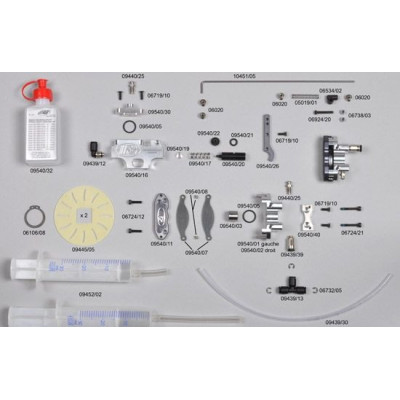 Hydraulické brzdy, zadní