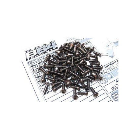 B64 a B64D sada titanových šroubů (100 ks)