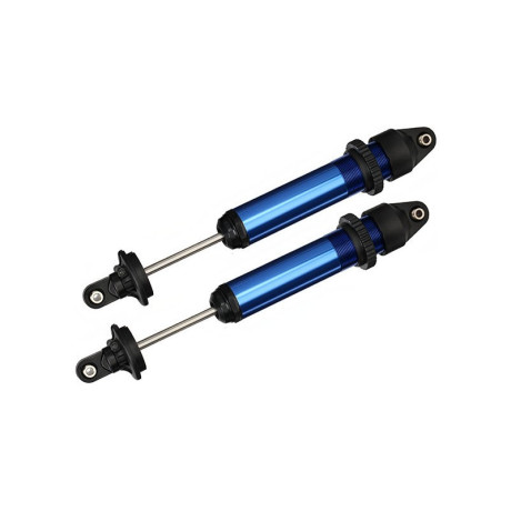 Tlumič GTX hliníkový modrý bez pružin (2)