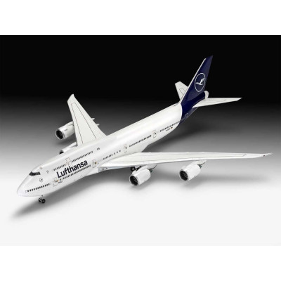 Plastic ModelKit letadlo 03891 - Boeing 747-8 Lufthansa "New Livery" (1:144)