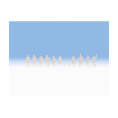 Mega sada nenatřených figurek 72ks 14985