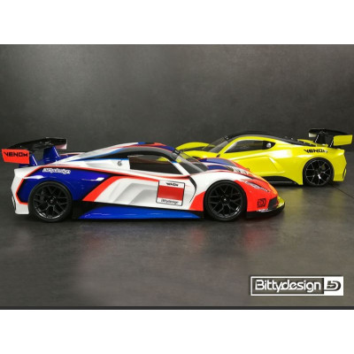 Karoserie čirá Bittydesign VENOM - (190 mm)