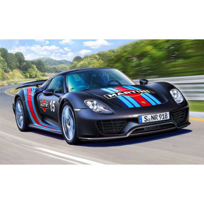 Plastic ModelKit auto 07027 - Porsche 918 Spyder "Weissach Sport Version" (1:24)