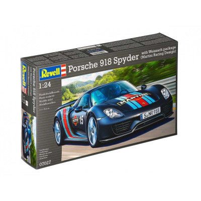 Plastic ModelKit auto 07027 - Porsche 918 Spyder "Weissach Sport Version" (1:24)