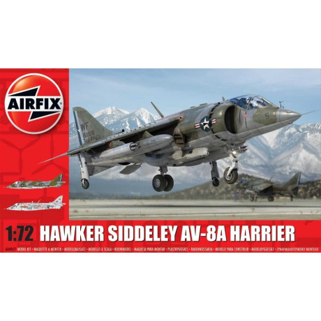 Classic Kit letadlo A04057 - Harrier AV-8A (1:72) - nová forma