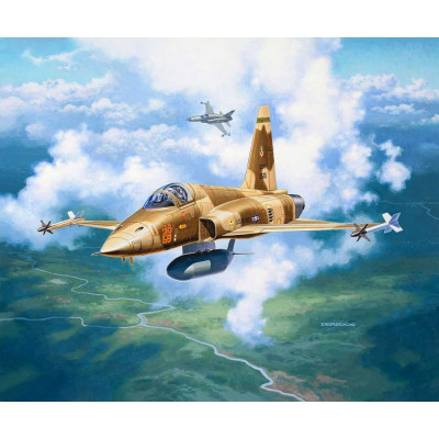 Plastic ModelKit letadlo 03947 - F-5E Tiger (1:144)