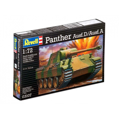 Plastic ModelKit tank 03107 - PzKpfw. V Panther Ausf. D/Ausf. A (1:72)