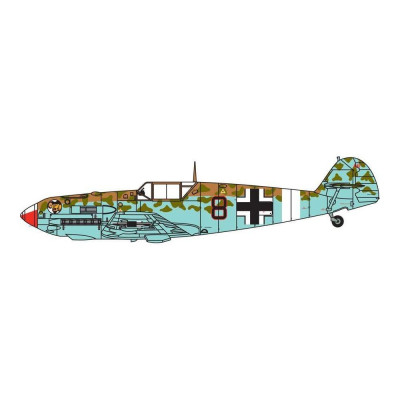 Classic Kit letadlo A02062 - Messerschmitt Bf109E-7/Tropical (1:72)
