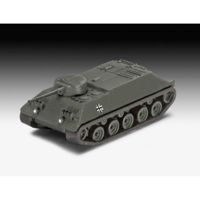 Plastic ModelKit military 03351 - Bundeswehr Vehicles M47 Patton & HS 30 & LKW 5t gl (Emma) (1:144)