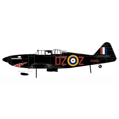 Classic Kit letadlo A02069 - Boulton Paul Defiant (1:72) - nová forma