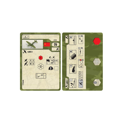 Wargames (WWII) letadlo 6118 - Soviet Fighter LaGG-3 (1:144)