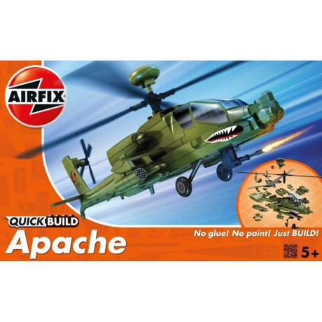 Quick Build vrtulník J6004 - Boeing Apache