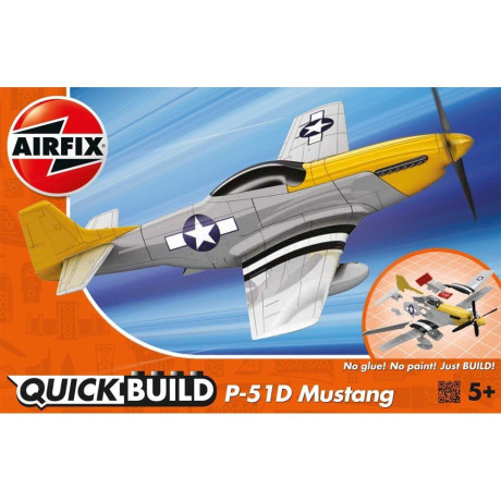 Quick Build letadlo J6016 - P-51D Mustang - nová forma