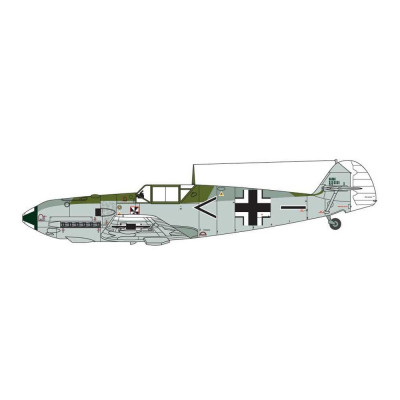Classic Kit letadlo A01008 - Messerschmitt BF109E-4 (1:72)