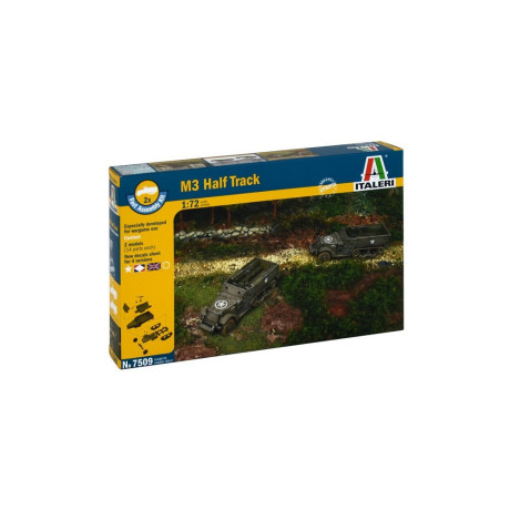 Fast Assembly military 7509 - M3A1 HALF TRACK (1:72)