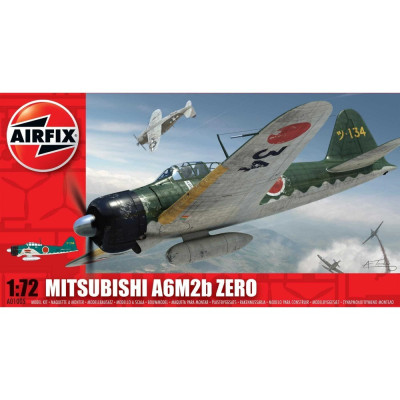 Classic Kit letadlo A01005 - Mitsubishi Zero A6M2b (1:72)