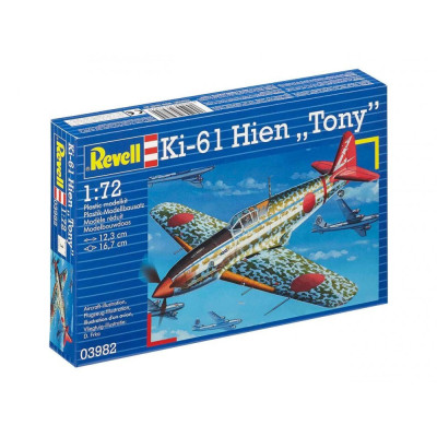 Plastic ModelKit letadlo 03982 - Ki-61 Hien "Tony" (1:72)